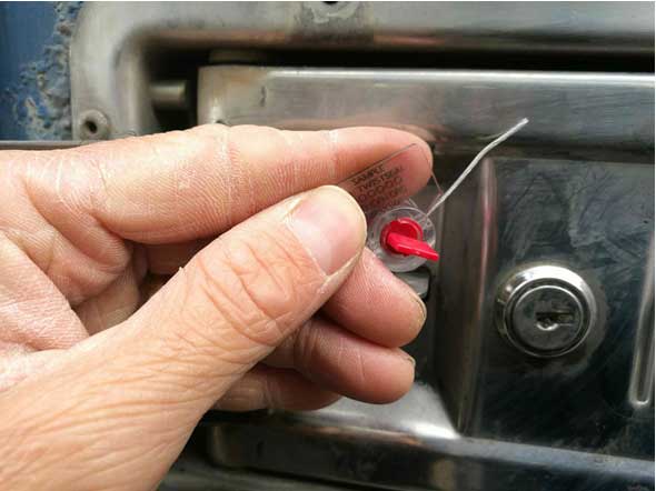 sigilli a filo per camion