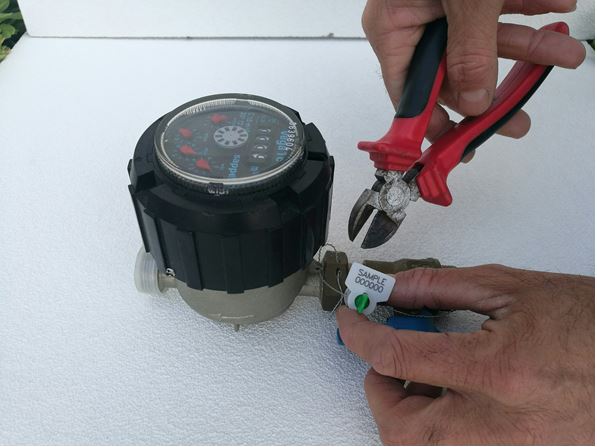 sigilli per contatori acuqa luce gas